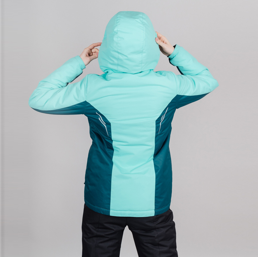 Утепленный лыжный костюм женский Nordski Base sky-deep teal - 4