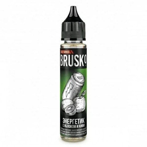 Жидкость BRUSKO Salt 2% ULTRA 30 ml - Энергетик с яблоком и киви