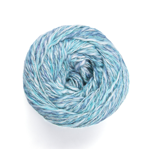 Пряжа YarnArt Linen Soft 7408 голубая лагуна