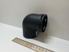 S23 (60 мм) / Угловой патрубок (60 мм) для автономного воздушного отопителя, SRV (1 шт)