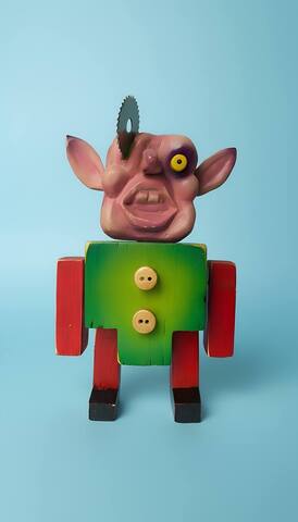 Коллекционная фигурка “Santas lil Helper” (пила) made by У́РОД TOYS