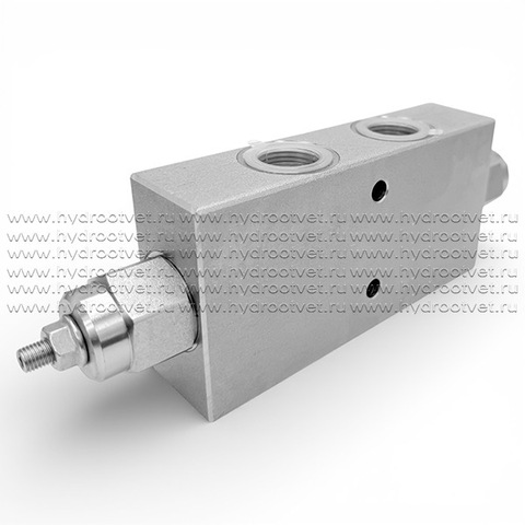 Фото VBCD-G3/4-DE-A - Подпорно-тормозной сдвоенный клапан трубный G3/4