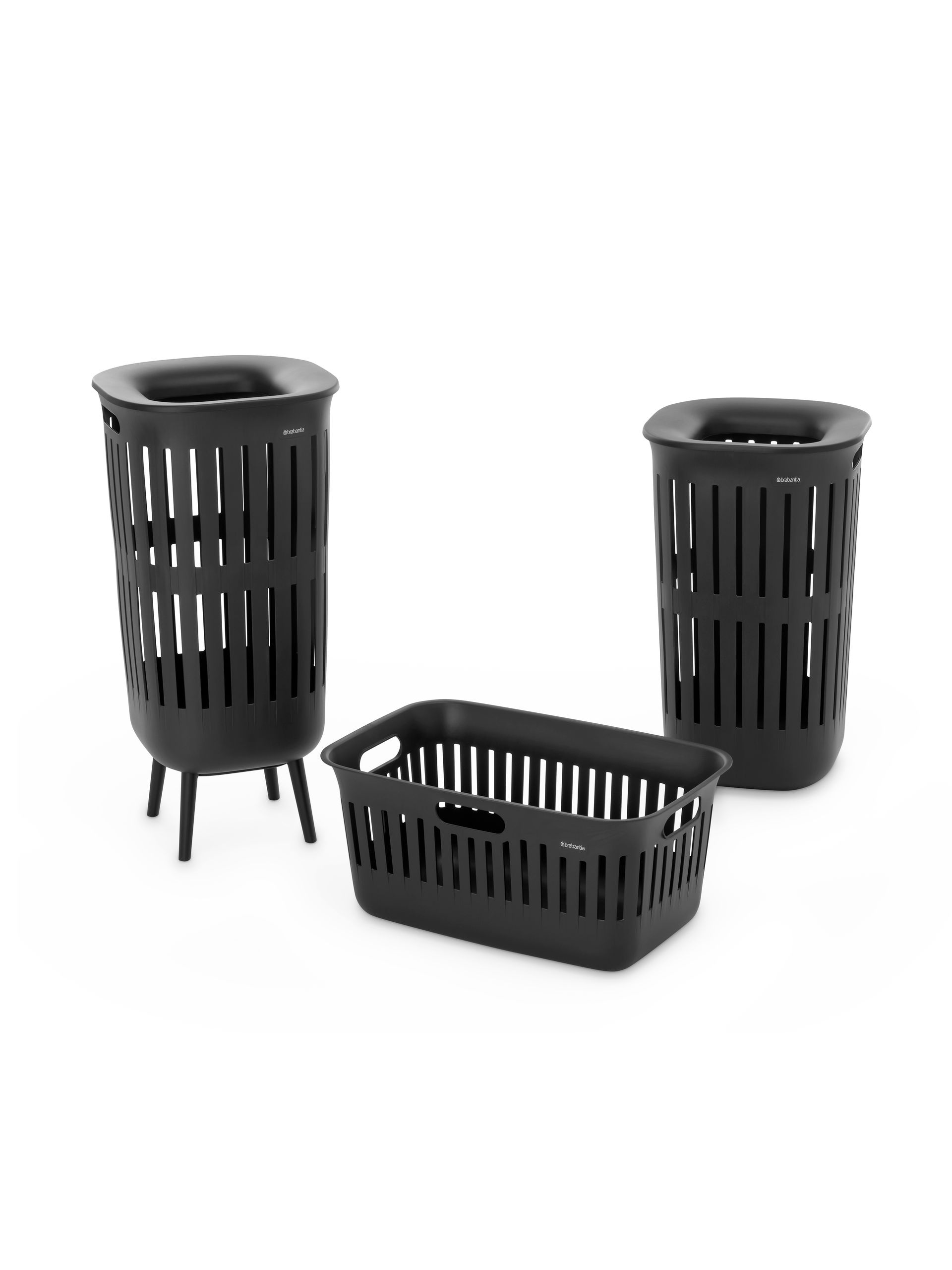 Корзина для белья Collect-It (40 л), Черный, арт. 244087 - фото 9