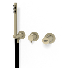 Remer XT97D2PWBNZ Смеситель для душа Remer X Style XT97D2PWBNZ, никель брашированный PVD фото