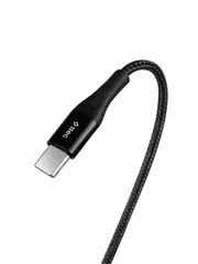 Кабель TTEC Aux - USB-C Cable, 100 см, черный