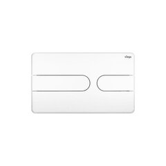 Viega Prevista Visign for style 23 773151 Панель смыва для унитазов, пластик, цвет альпийский, модель 8613.1 фото