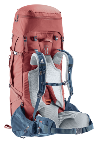 Картинка рюкзак туристический Deuter Aircontact X 80+15 SL Redwood-Ink - 3