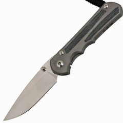 Фото Нож складной Chris Reeve Large Sebenza 25 Micarta Inlay, сталь CPM-S35VN, рукоять титан/микарта