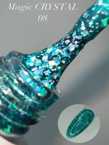 Гель-лак FOR YOU Magic Crystal № 08