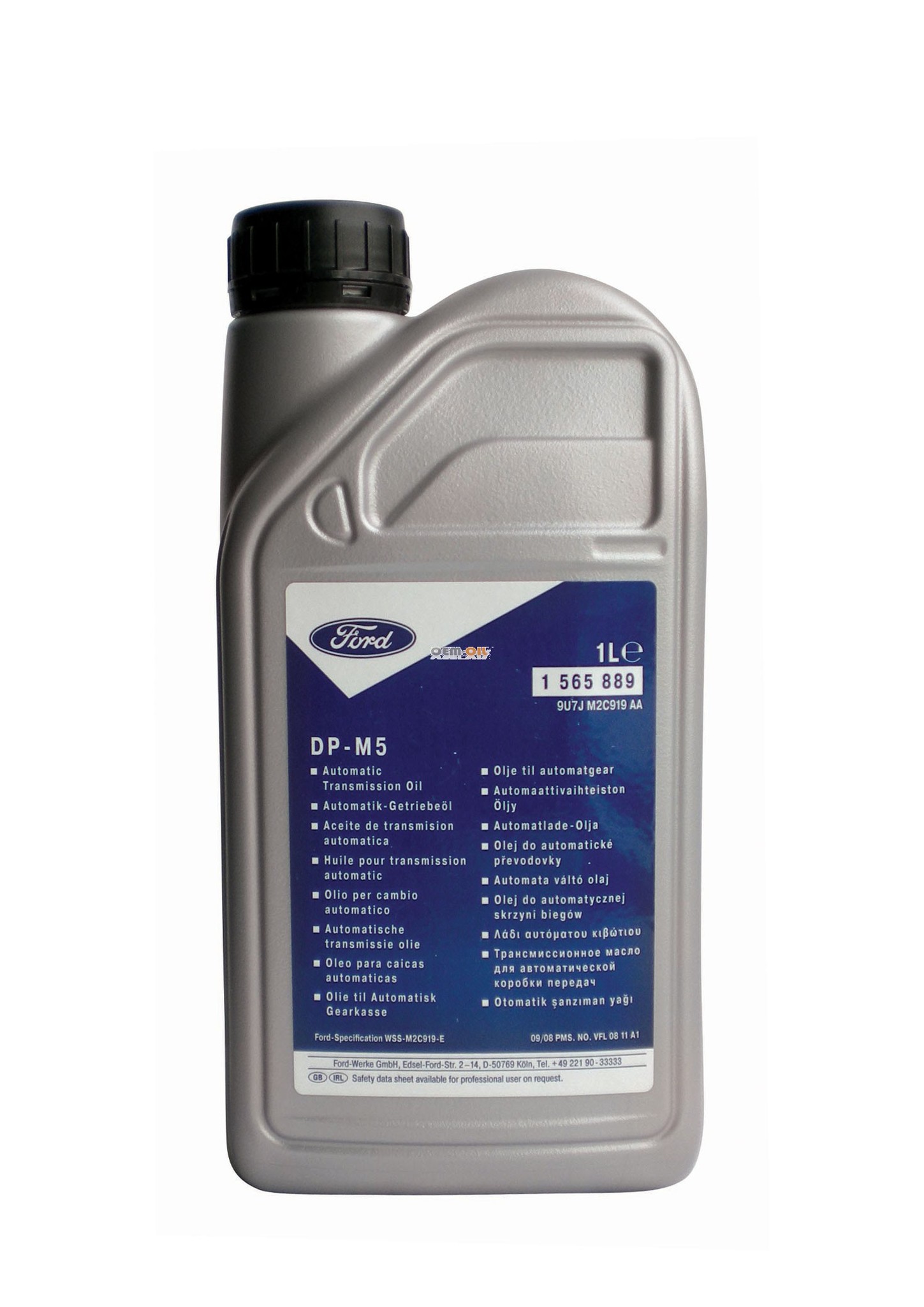 FORD AutoMatic Transmission Oil DP-M5 - Трансмиссионное масло для АКПП и ГУР автомобилей Ford