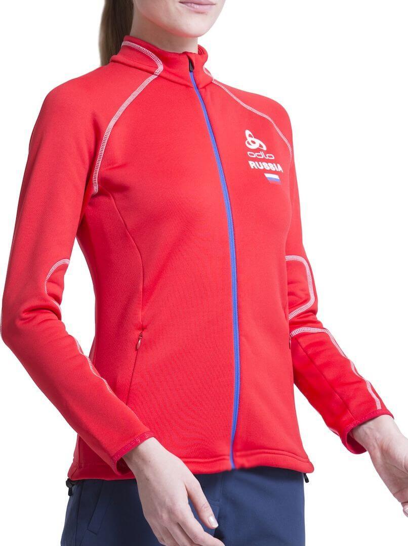 Odlo Sochi Outdoor толстовка женская красная