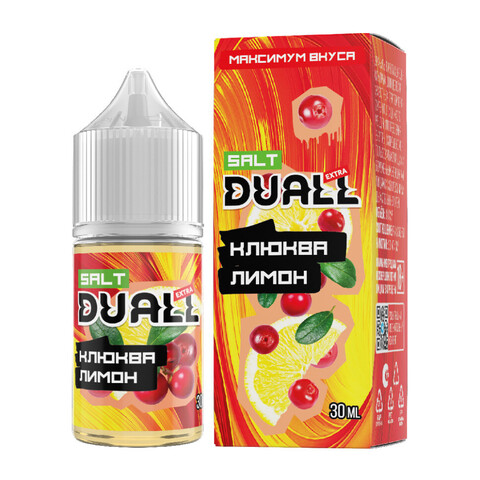 Жидкость DUALL EXTRA Salt 2% Light 30 ml - Клюква Лимон