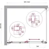 BelBagno Luce LUCE-AH-1-150/80-C-CR Душевой уголок, 150x80, цвет: хром