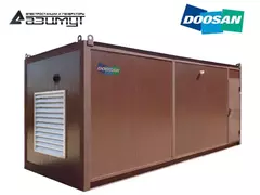 Дизельный генератор Азимут АД-360С-Т400-2РНМ17 Doosan в контейнере с автозапуском