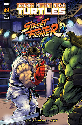 Teenage Mutant Ninja Turtles Vs Street Fighter #2 (Cover A)