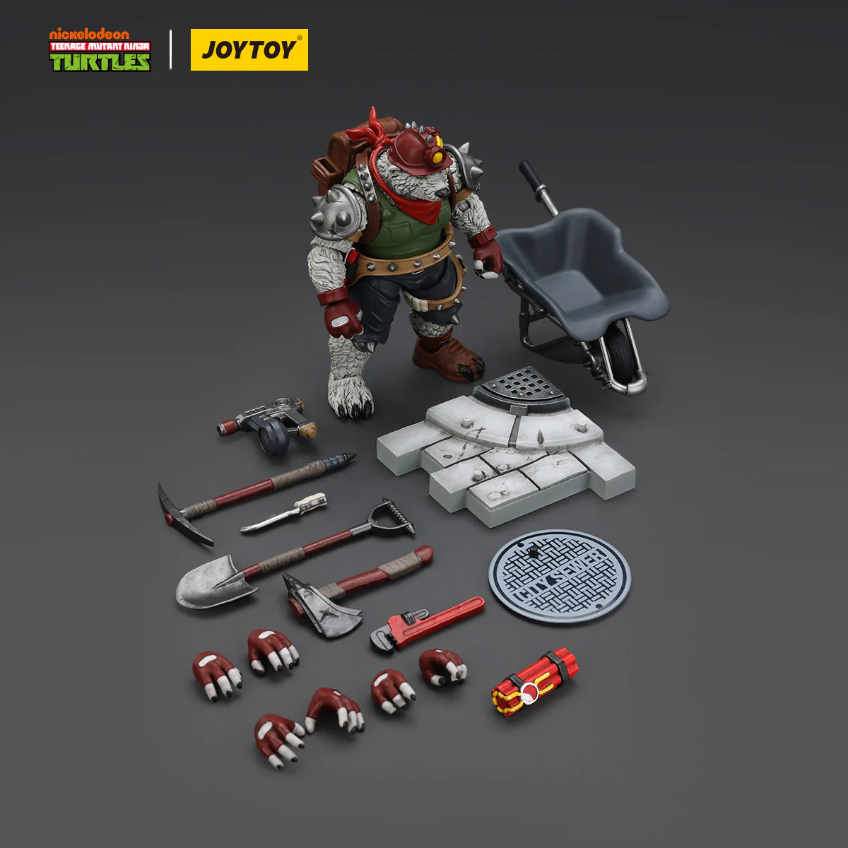 Фигурка Дертбег из мультфильма Черепашки Ниндзя 1/18