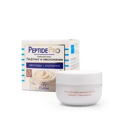 Floresan PEPTIDE PRO Крем для лица дневной SPF 20 ЛИФТИНГ и ОМОЛОЖЕНИЕ, 75мл (Ф-382)