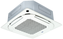 Полупромышленная сплит-система кассетного типа AUX, Q STANDART Inverter R32, ALCA-HS36/4DR2Q / AL-HS36/4DR2(U) / MBS10