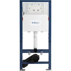 BelBagno BB-109-M-C Инсталляция для подвесного унитаза, сборная из двух частей, для механической кнопки, 500x165x1125 фото