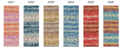 Пряжа Lana Grossa Meilenweit 100 Merino Extrafine Bella 4502