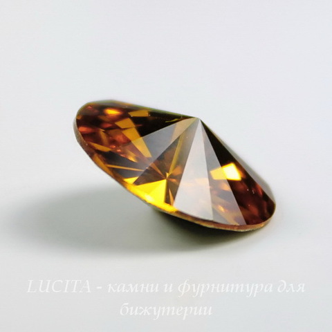1122 Rivoli Ювелирные стразы Сваровски Topaz (12 мм) ()