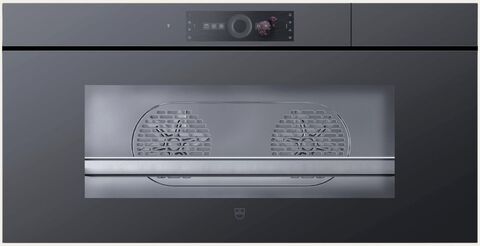 Паровой шкаф V-ZUG CombiSteamer V6000 45L Grand AutoDoor черное стекло CS6T-23046