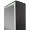 Art&Max AM-TEC-600-800-1D-DS-F-NERO Зеркало-шкаф с подсветкой
