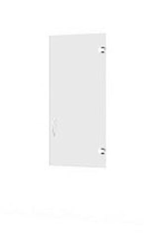 А-02.1 Дверь низкая стеклянная стекло прозрачное (39×0,5×77)