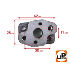 Теплоизолятор UNITED PARTS для триммеров 26 куб.см. (90-1352)