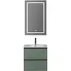 BelBagno KRAFT 39-500/390-2C-SO-VO База под раковину подвесная с фрезерованными ручками по всей длине фасада с 2 выкатн. ящ., Еловый Мат.,500x395x500