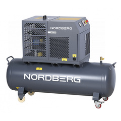 NORDBERG (NCF7,5R) Компрессор винтовой, 5,5 кВт, 10 бар, 660 л/мин, ресивер 230 л