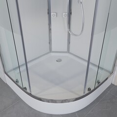 Душевая кабина Niagara Ultra NG-301-01 (90х90х220) низкий поддон(16см),стекло матовое
