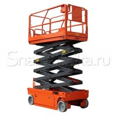 Подъемник ножничный самоходный AMSL 1012 Li-ion DC (320 кг 10/12м)