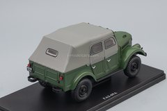 GAZ-69A khaki 1:24 Legendary Soviet cars Hachette #59
