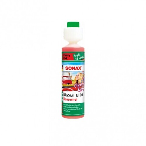 SONAX Klar Sicht - Концентрат стеклоомывателя 1:100 (вишневый удар), 250 мл