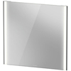 Duravit XViu XV70320B2B2 Зеркало с подсветкой 800x820x40мм, сенсорное управление, цвет: черный матовый