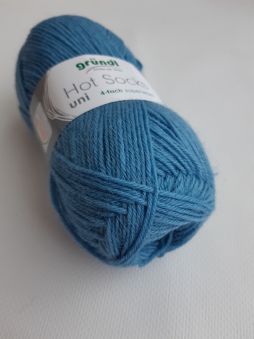 Пряжа для носков Gruendl Hot Socks Uni 50 (56)