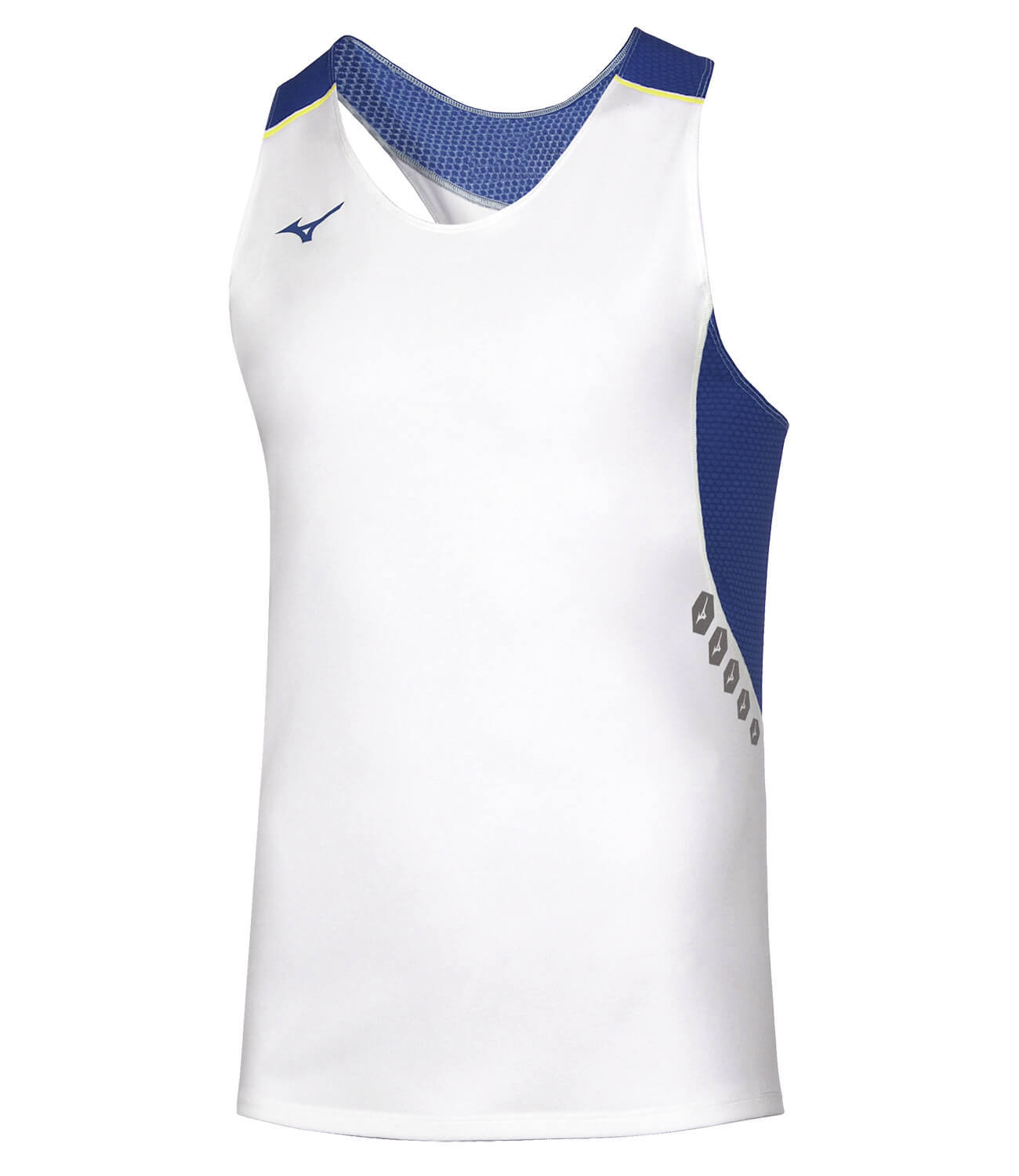 Беговая майка мужская Mizuno Premium Singlet белая