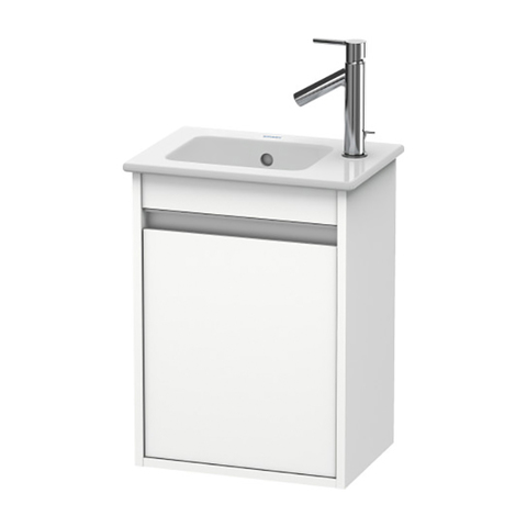 Duravit Ketho KT6417L1818 База под раковину 550x400x285, 1 дверка, для раковины 072343, цвет белый матовый