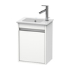 Duravit Ketho KT6417L1818 База под раковину 550x400x285, 1 дверка, для раковины 072343, цвет белый матовый