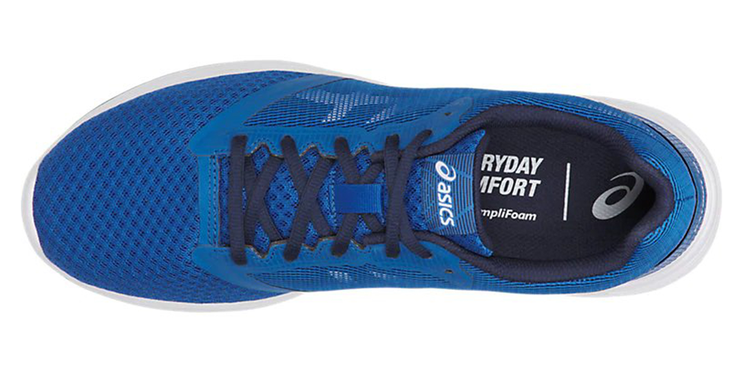 Asics Patriot 10 кроссовки для бега мужские синие-белые - 4