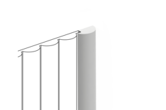 Финишный молдинг LF135B NP Long