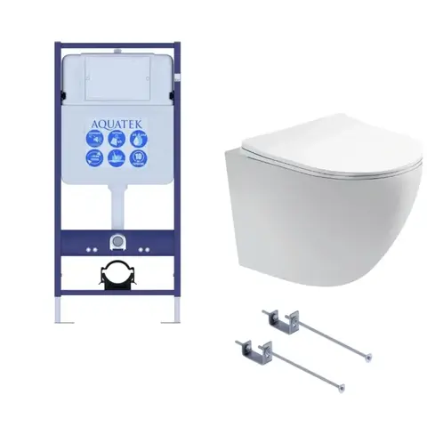 Aquatek Европа SET AQUATEK ЕВРОПА T-KKI1 Инсталляция с унитазом