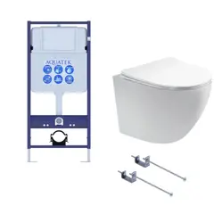 Aquatek Европа SET AQUATEK ЕВРОПА T-KKI1 Инсталляция с унитазом фото
