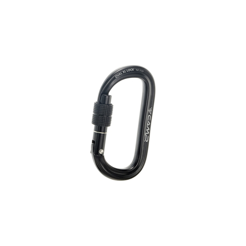Карабин «OVAL XL LOCK BLACK»