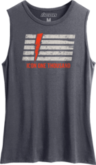 Women's Invasion Stripe Tank Top / Женский / Серый