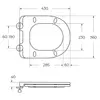 BelBagno Senso-Tor BB017CH-TOR/SC Унитаз подвесной безободковый, с системой смыва "Торнадо"и сиденьем soft close, цвет: белый