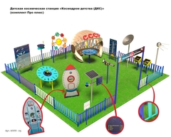 Детская космическая станция «Космодром детства (ДКС)»
(комплект Про плюс)