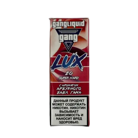 Жидкость Gang LUX 2% Super Hard 30ml - Арбузный Бабл Гам