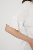 Блузка для беременных 16316 молочный